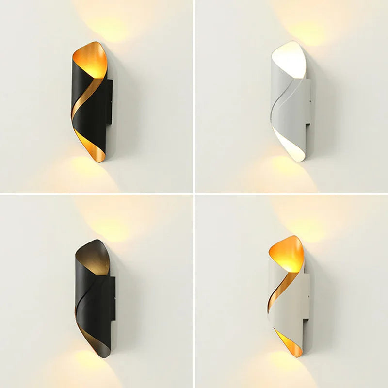 applique murale led étanche moderne pour extérieur et intérieur - vue 3 sur 10