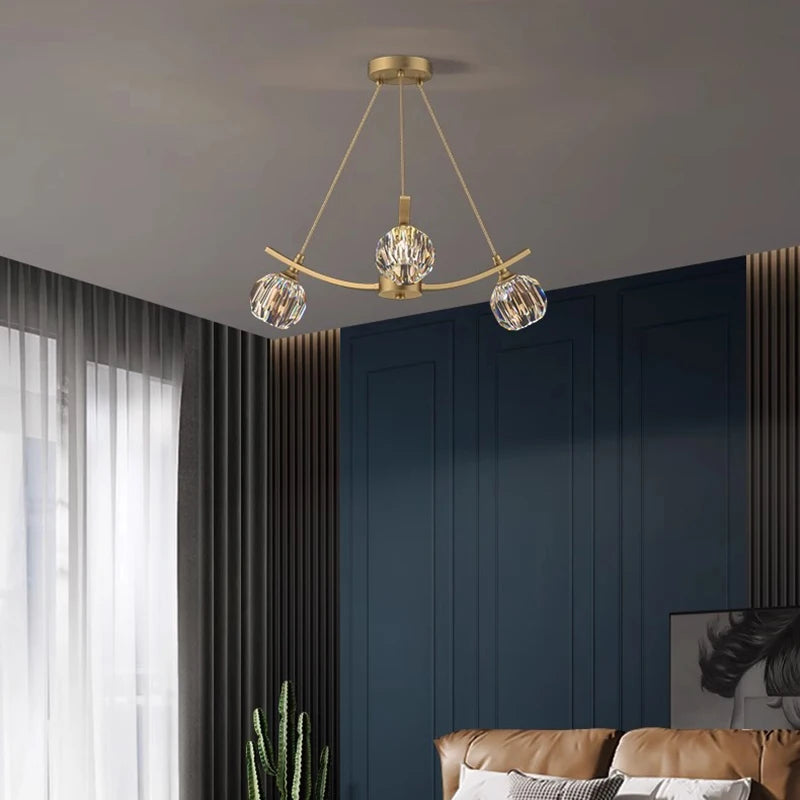 lustre led suspendu moderne pour éclairage intérieur décoratif - vue 6 sur 11