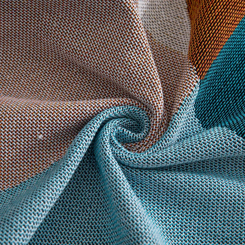 Plaid géométrique style nordique multifonction salon chambre - vue 7 sur 7