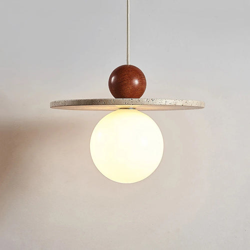 Suspension Nordique chambre chevet Led rétro médiéval concepteur Niche crème Style chez l'habitant Restaurant Bar Art