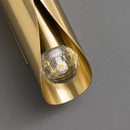 Moderne LED-Wandleuchte aus Kupfer für elegantes Interieur