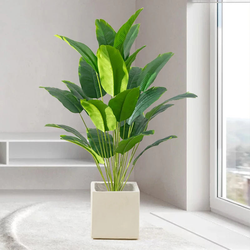 plantes artificielles palmier tropical faux pour décoration intérieure extérieure - vue 2 sur 6