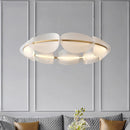 Pendelleuchte mit 3 Farbtemperaturen aus Acryl im Art-Déco-Stil