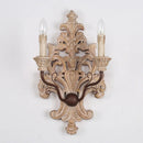 applique murale antique en bois massif style nordique pour décoration de club