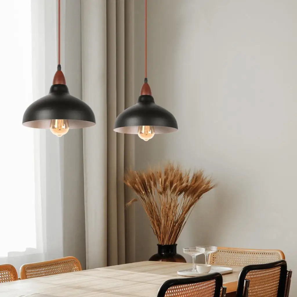 Suspension nordiques lampes suspendues industrielles lustre éclairage intérieur pour salon salle à manger cuisine décor lampara techo LED - vue 4 sur 10