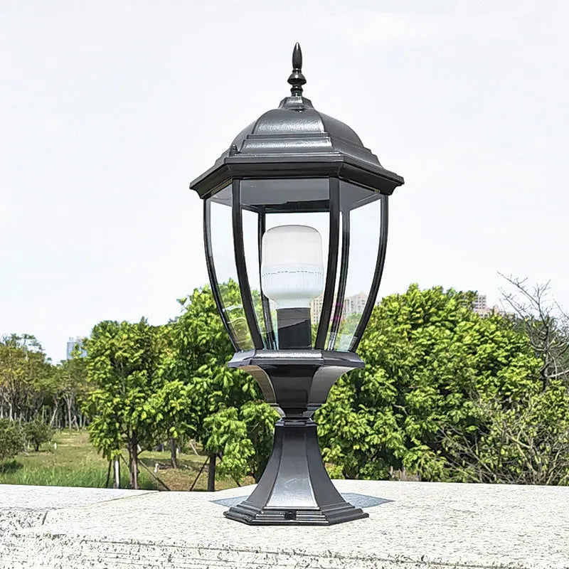 applique murale extérieure étanche style européen pour jardin - vue 6 sur 8