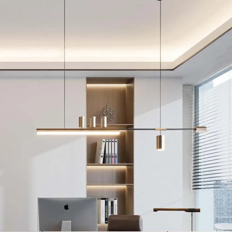 LED-Pendelleuchte im nordischen Stil ideal für Esstisch - vue 5 sur 6