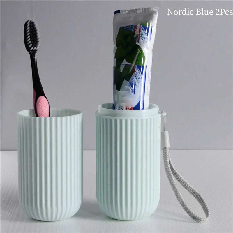gobelet de voyage créatif pour brosse à dents