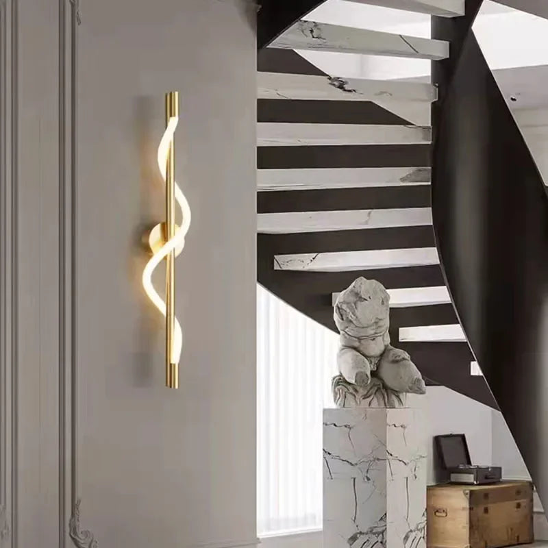 Moderne Wandleuchte mit Fernbedienung und Dimmfunktion - vue 3 sur 12