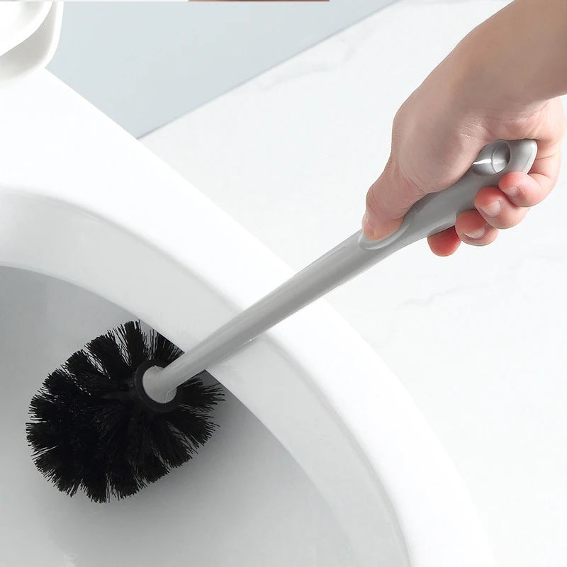 brosse wc à poils longs pour nettoyage facile et rapide - vue 3 sur 10