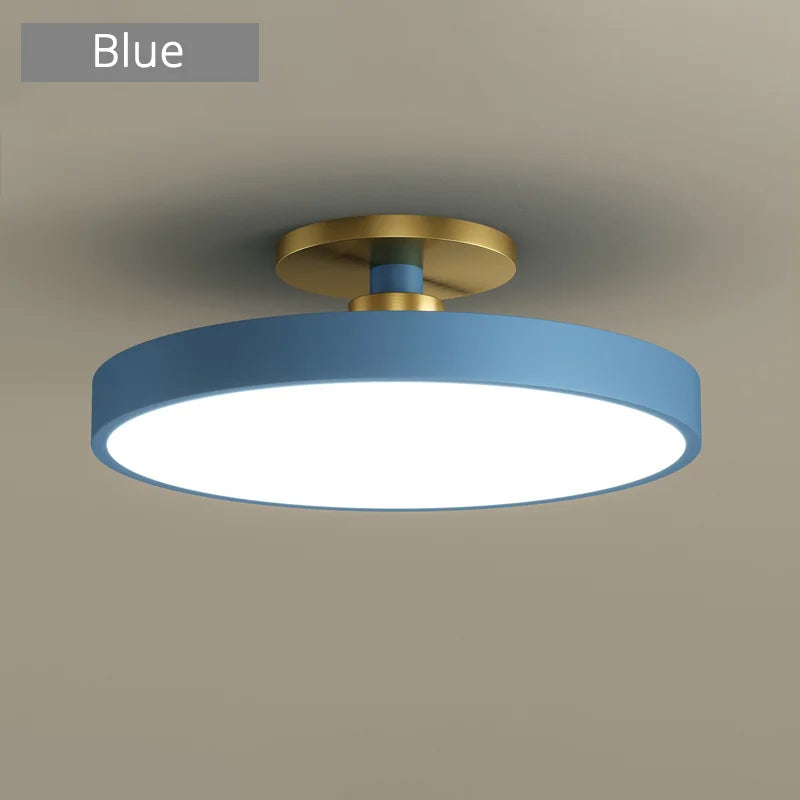 Kreative nordische LED-Deckenleuchte Macaron romantisch minimalistisch