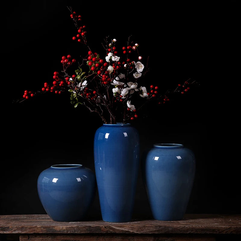 vase en céramique minimaliste moderne pour décoration florale