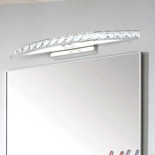 applique murale led cristal salle bain miroir intérieure décoration maison