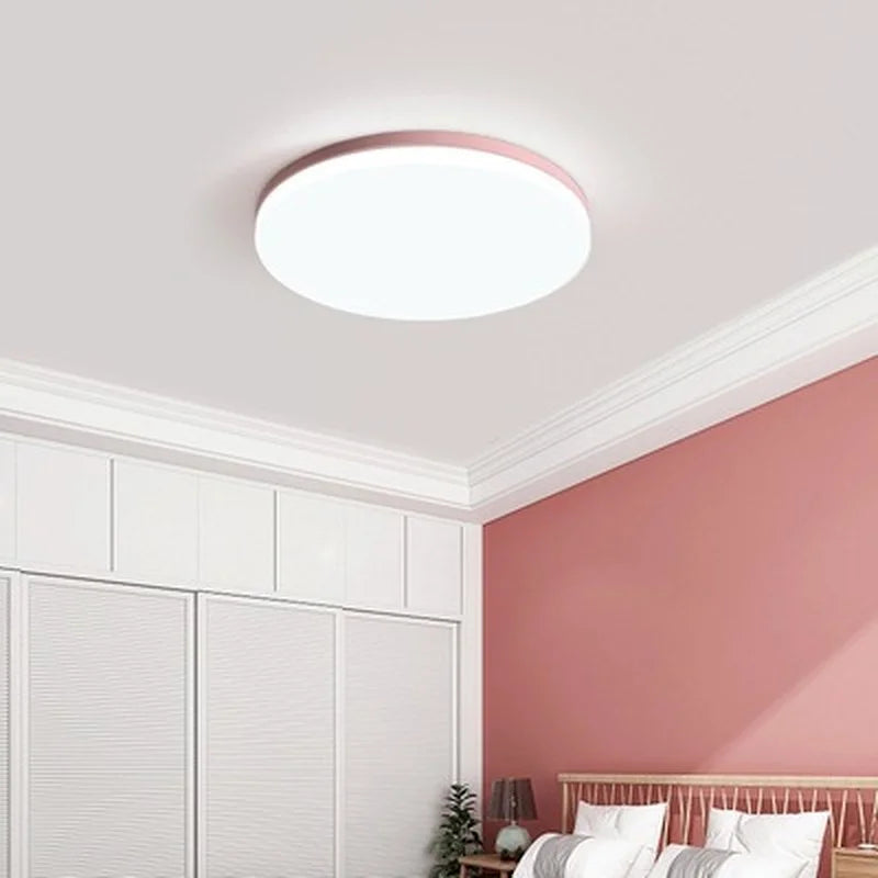 plafonnier led rond multicolore à intensité variable pour intérieur - vue 4 sur 5