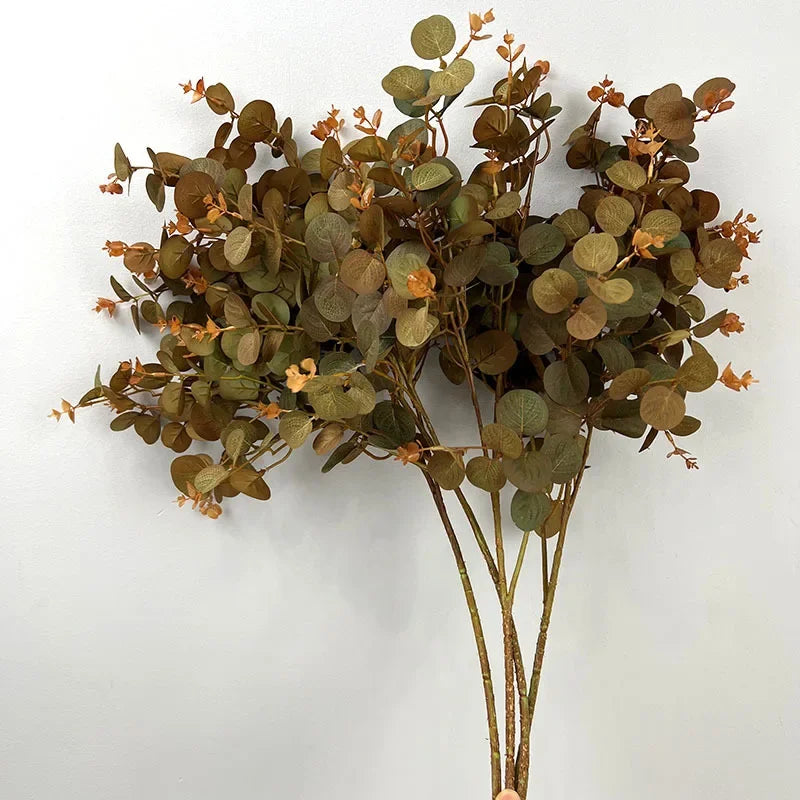 lot de 2 feuilles artificielles en soie pour décoration florale - vue 2 sur 7