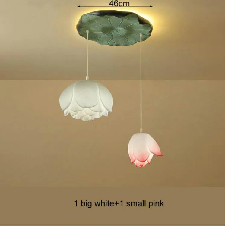 Retro-Pendelleuchte Lotusblume LED - vue 13 sur 22