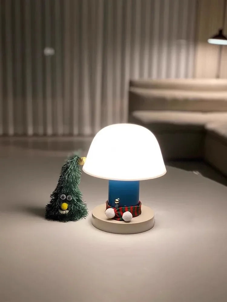 lampe à poser rétro danoise ambiance chaleureuse et décorative - vue 3 sur 9