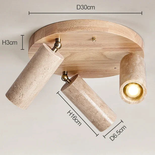 plafonnier led japonais pour intérieur et extérieur élégant - vue 8 sur 8