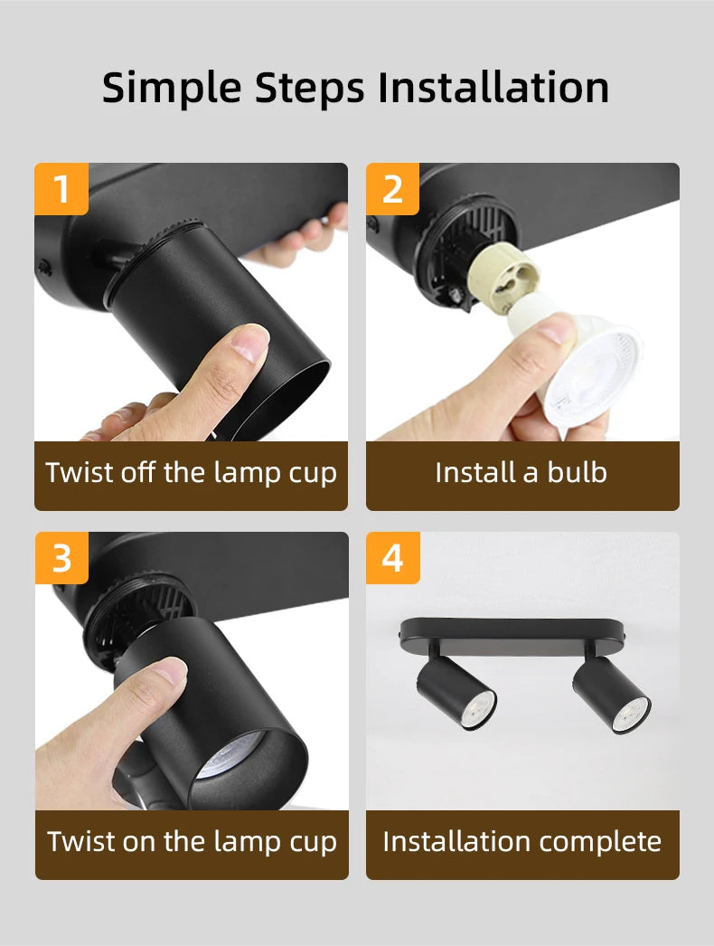 spot led remplaçable pour décoration intérieure moderne et élégante - vue 6 sur 10