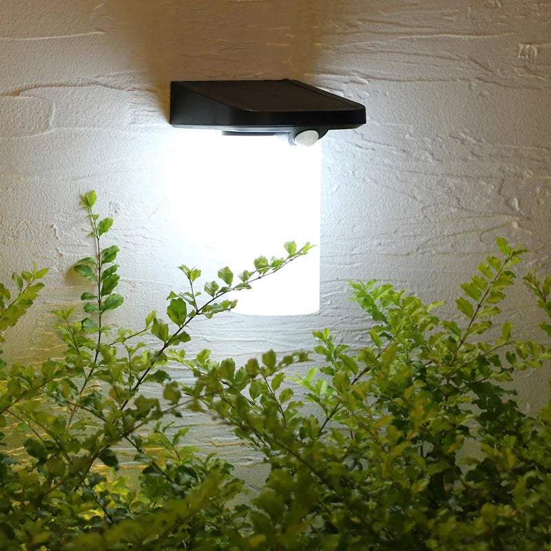 applique murale solaire led étanche pour décoration extérieure jardin