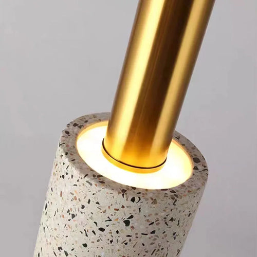 Terrazzo-Pendelleuchte für modernes und elegantes Interieur - vue 5 sur 9