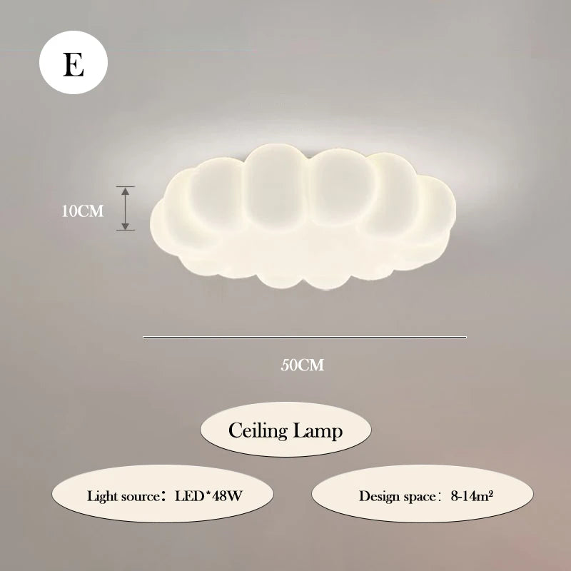 Moderner romantischer Deckenleuchte für das Kinderzimmer - vue 10 sur 12