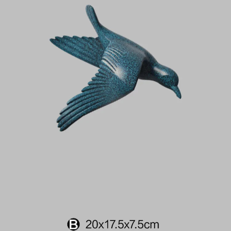 décoration murale créative en forme de mouette décoratif - vue 23 sur 36
