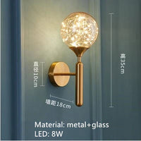 suspension LED en verre transparent design moderne réglable en hauteur