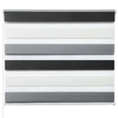 Store enrouleur double persienne tissu pour chambre salon
