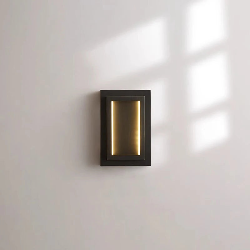 LED-Wandleuchte aus Kupfer für elegante Innendekoration - vue 4 sur 8