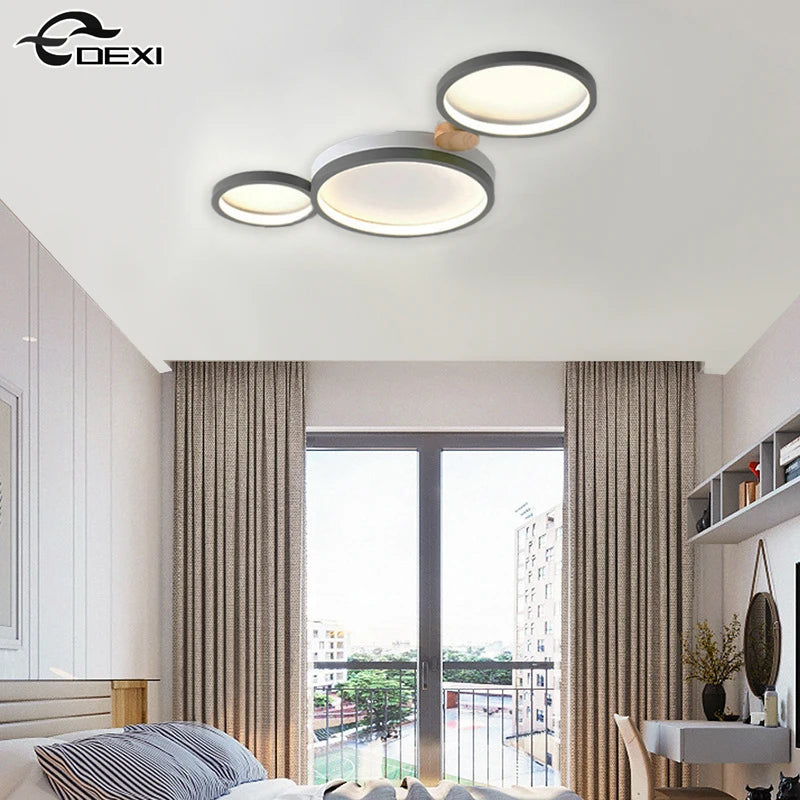 lustre nordique led pour salon balcon café vestiaire - vue 5 sur 25