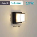 LED-Außenwandleuchte mit automatischem Bewegungssensor