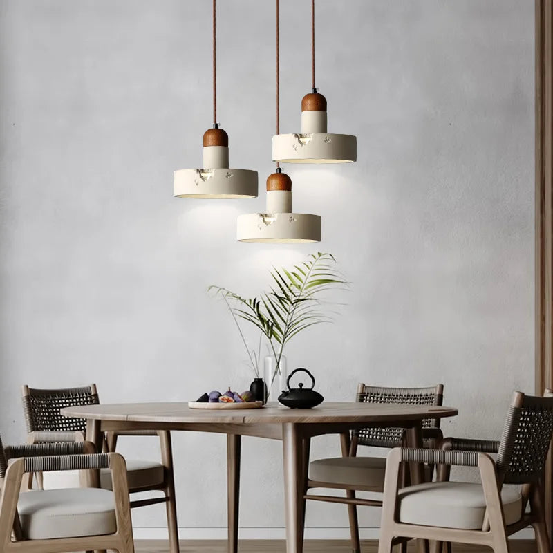 Suspension en ciment de chevet design - vue 6 sur 8