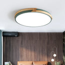 Ultraflache LED-Deckenleuchte nordisches Design dekorativ Einbau