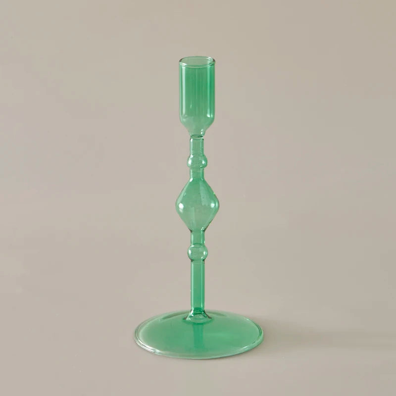 bougeoir en verre pour décoration intérieure créative et élégante - vue 18 sur 18