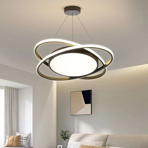 plafonnier led suspendu design moderne pour intérieur décoratif