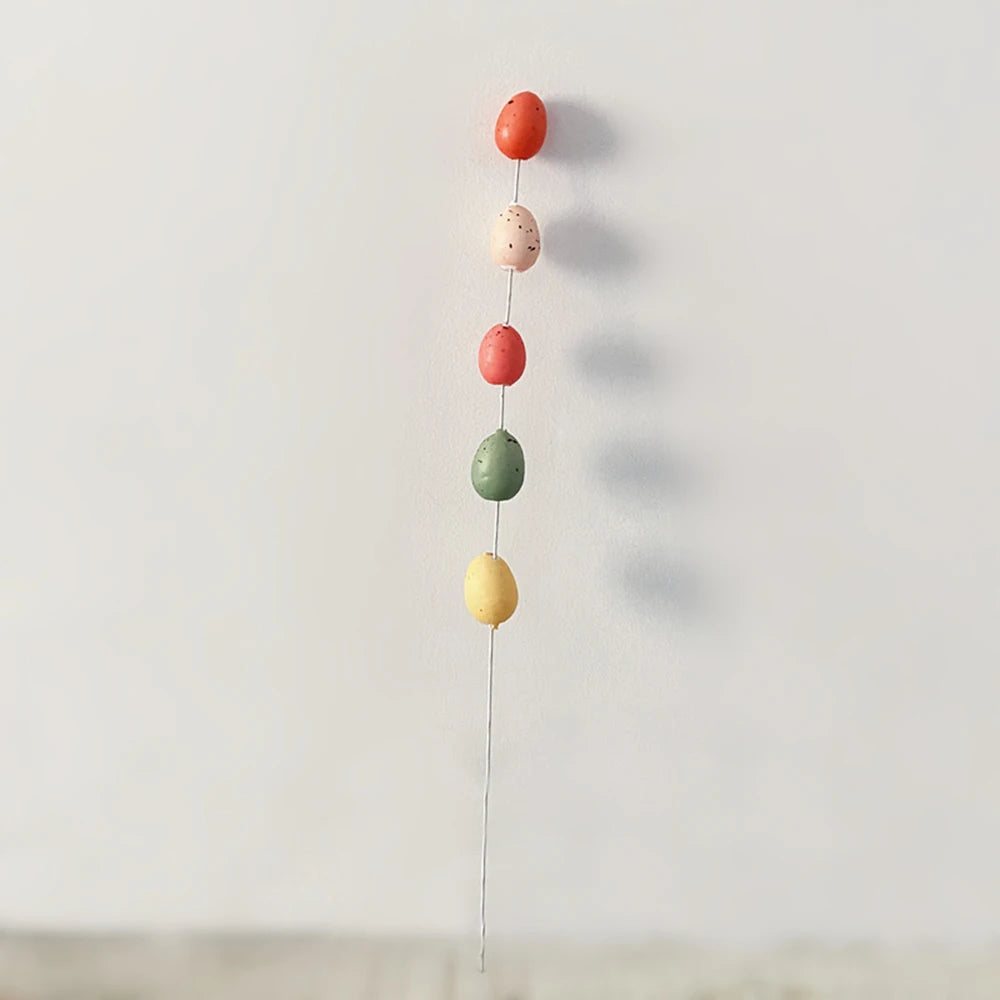 décoration de pâques 2024 œufs colorés pour décoration maison DIY