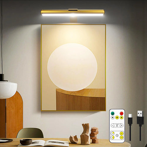 Wandleuchte LED wiederaufladbar für Gemälde und Dartscheiben - vue 4 sur 9