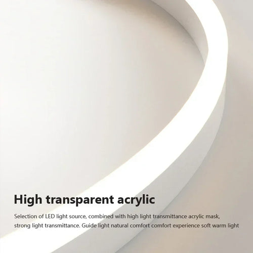 Moderner minimalistischer LED-Kronleuchter für Innenräume - vue 6 sur 8