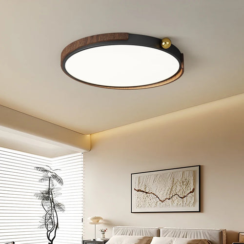 Moderner LED-Deckenleuchte im nordischen Design für den Innenbereich - vue 4 sur 12