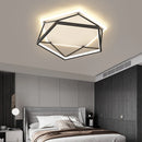 Moderne LED-Pendelleuchte quadratisch rund industriell