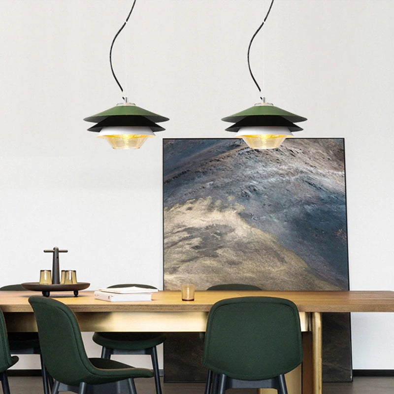 Kronleuchter aus Glas für eine elegante und moderne nordische Atmosphäre - vue 4 sur 10