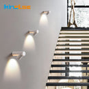 applique murale led extérieure moderne pour jardin et escalier