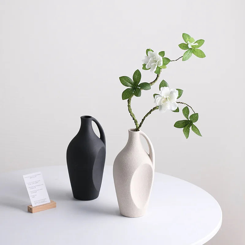 Nordic ins style home ceramic vases, light luxury decoration, living room, TV cabinet, decorative ornaments