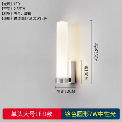 applique murale led en verre design nordique moderne et décoratif