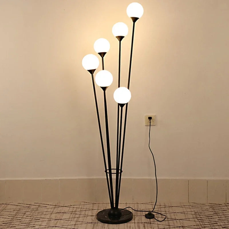 Lampadaire Led trapézoïdal minimaliste moderne - vue 4 sur 8