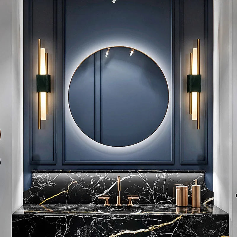 Applique murale Led en marbre moderne - vue 3 sur 10