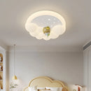 plafonnier led moderne nuages bulles pour chambre enfant