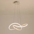 lustre led simple et moderne nordique pour décoration intérieure