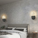 applique murale led minimaliste en cuivre pour intérieur élégant